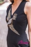 Платье с птицей RADICAL SS172903 Black - Черный