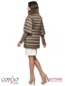 Удлиненная куртка Conso WMF170510 - camel – песочный​ приталенного силуэта со свободными рукавами три четверти. Модель застегивается на металлическую молнию с двойным замком. Фото 3
