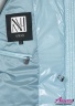 Длинный пуховик куртка NAUMI 749 Q Aqua - Голубой