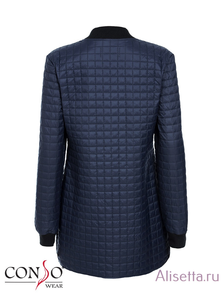 Куртка женская CONSO SS170129 - navy - тёмно-синий