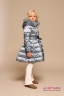 Элегантное и одновременно милое детское пальто PRINCESS NAUMI PN 17 209 02 ARONE - голубой​ подарит много тепла вашему малышу. Фото 2