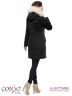 Новинка сезона – ультрамодная парка Conso WLF170550 - nero – черный​ в стиле oversize. Модель прямого силуэта длиной ниже колена с объемным капюшоном. Фото 6