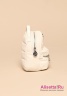 Сумочка NAUMI NSS 18 801 IVORY - молочный​ в форме рюкзачка. Фото 2 