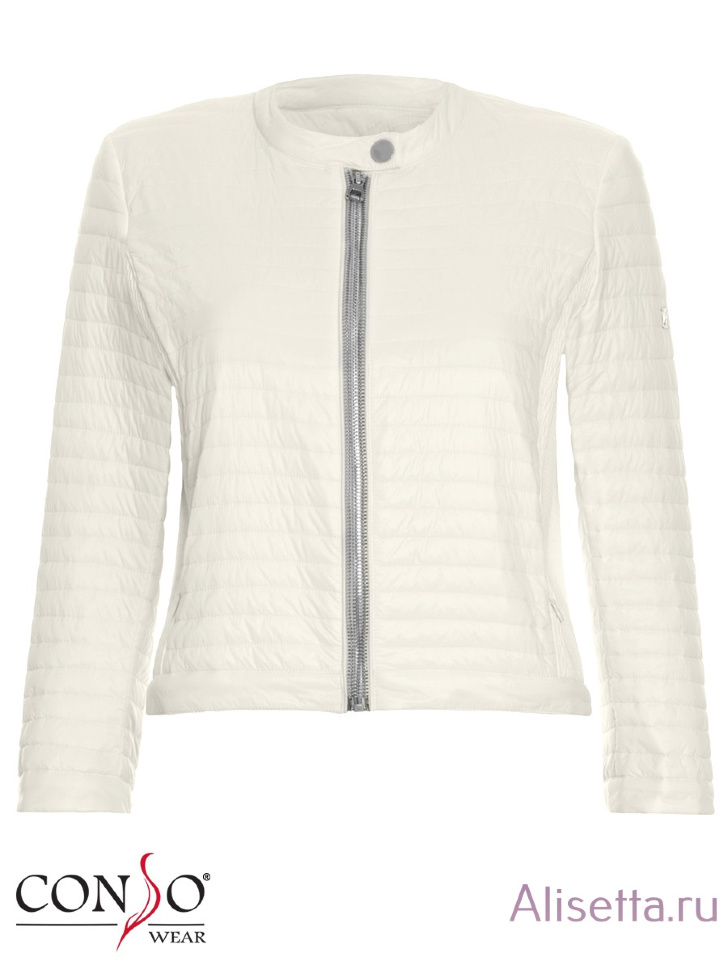Куртка женская CONSO SS170102 - ivory - молочный