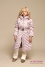 Элегантное и одновременно милое детское пальто PRINCESS NAUMI PN17 211 00 LILAC - лиловый подарит много тепла вашему малышу. Фото 1