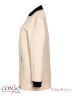 CONSO SS170129 - light beige - светло-бежевый​ - стильная удлиненная куртка в городском стиле. Изделие прямого силуэта застегивается на фронтальную металлическую молнию с двойным фирменным замком. Фото 6
