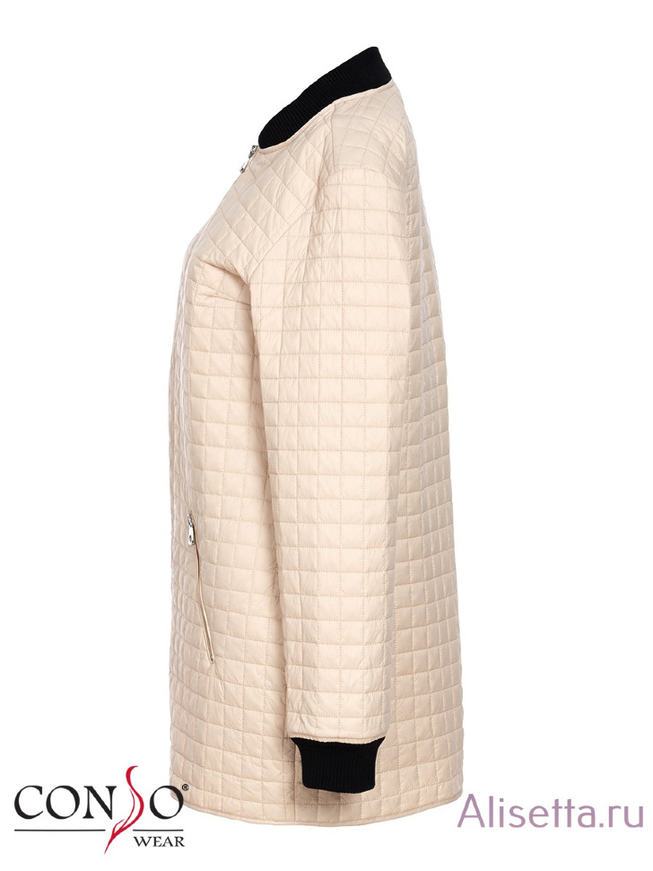 Куртка женская CONSO SS170129 - light beige - светло-бежевый
