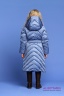 Элегантное и одновременно милое детское пальто PRINCESS NAUMI PN17 211 00 Sky Blue - голубой подарит много тепла вашему малышу. Фото 3