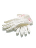 Перчатки с цветами пиона и розовыми бантиками PACG011405 (айвори)