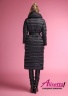 Купить недорого женский длинный пуховик MISS NAUMI 18 W 108 00 31 Black – Черный в официальном интернет-магазине - Сайт Alisetta.ru