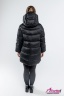 Зимняя женская куртка на пуху NAUMI 113 M Black - Черный 2020-2021