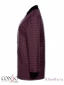 CONSO SS170129 - marsala - марсала​ - стильная удлиненная куртка в городском стиле. Изделие прямого силуэта застегивается на фронтальную металлическую молнию с двойным фирменным замком. Фото 5