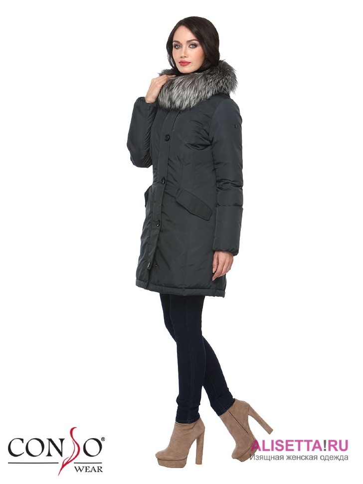 Куртка женская Conso WLF170545 - argon – мокрый асфальт