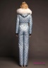 Модный женский горнолыжный комбинезон NAUMI 18 W 854 02 33 Blue smoke – Голубой зимний