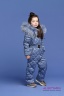 Элегантное и одновременно милое детское пальто PRINCESS NAUMI PN17 254 02 SKY BLUE - голубой подарит много тепла вашему малышу. Фото 2