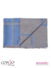 Двусторонний палантин в клетку Conso KS180302 - silver/blue – серый/голубой. Модель изготовлена из ткани на основе вискозы и полиамида. Фото 9