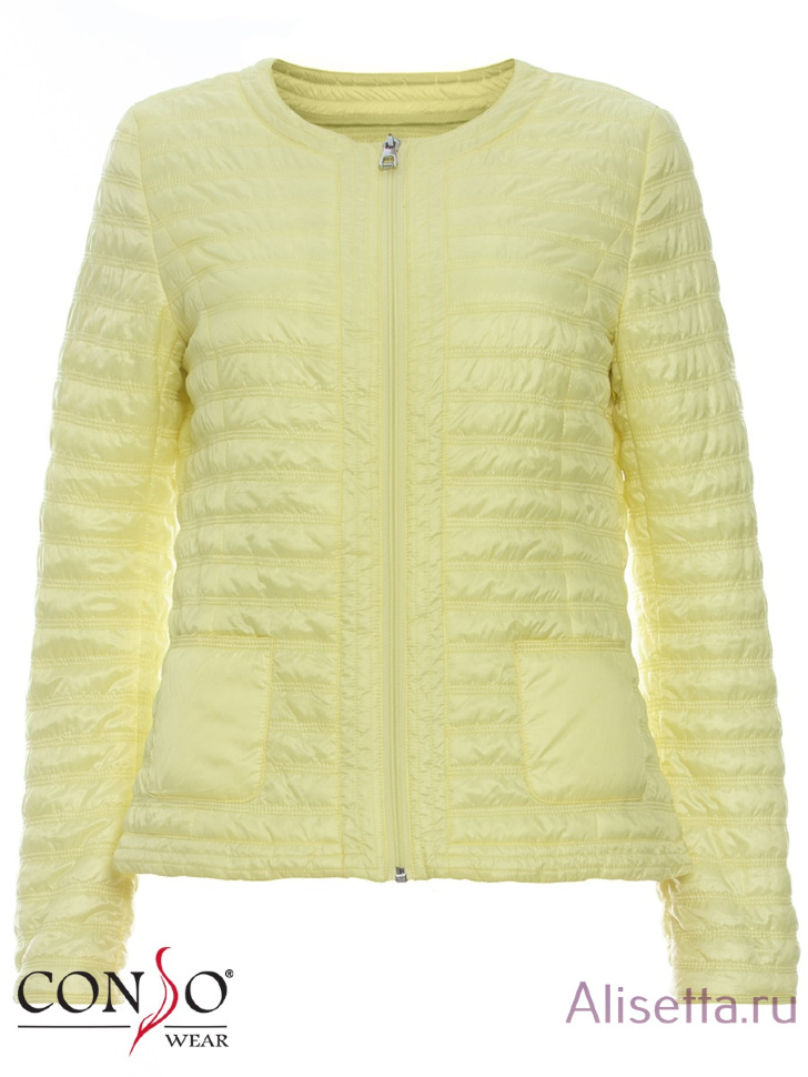 Куртка женская CONSO SS170105 - lemon - жёлтый