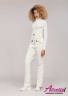 Женские брюки с завышенной талией Miss NAUMI 140 H Ivory - Молочный купить в официальном интернет-магазине Alisetta.ru