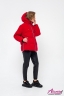 Купить теплую женскую зимнюю куртку Албана 102 RED - Красный