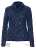 Классическая куртка-жакет CONSO SS170106 - navy - тёмно-синий​ с английским воротником – идеальный предмет гардероба для прохладной весны. Модель с длинными рукавами застегивается на крупные кнопки из металла с фирменным гербом. Фото 4