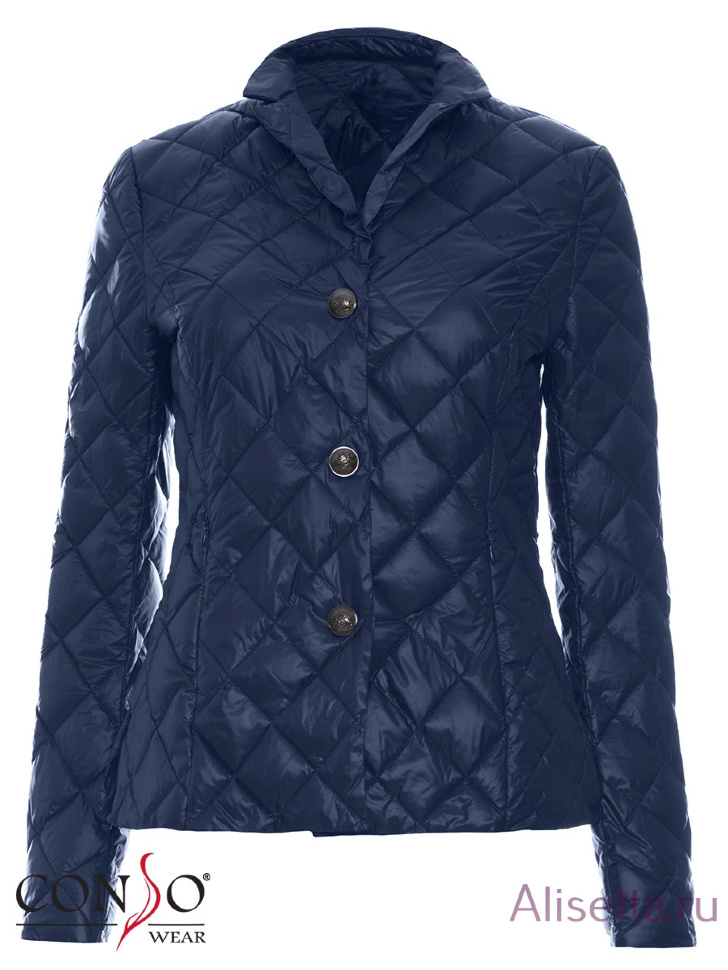 Куртка женская CONSO SS170106 - navy - тёмно-синий