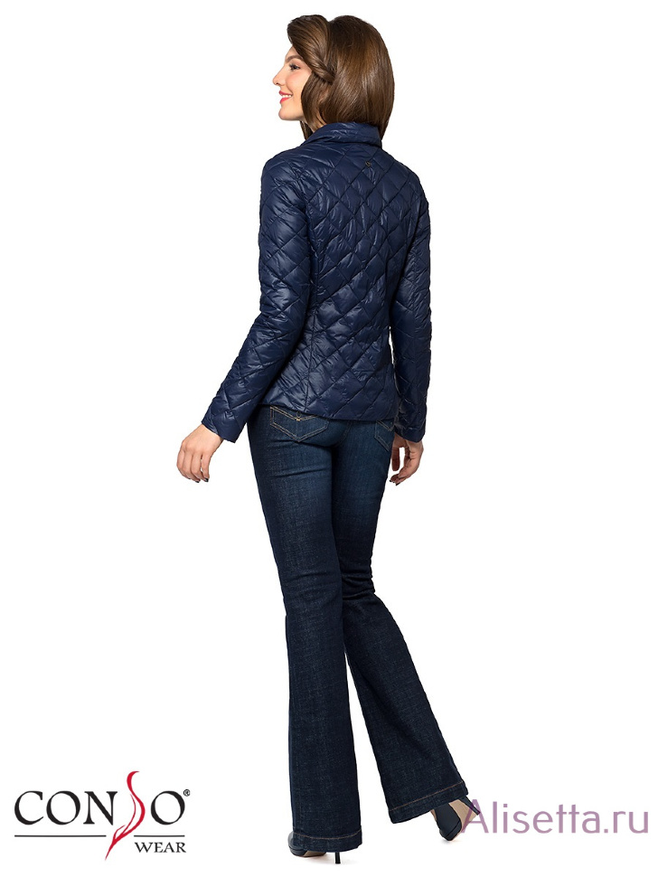 Куртка женская CONSO SS170106 - navy - тёмно-синий