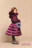 Элегантное и одновременно милое детское пальто PRINCESS NAUMI PN 17 209 02 ANEMONE - малиновый​ подарит много тепла вашему малышу. Фото 2