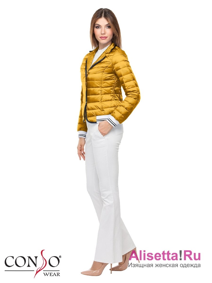 Куртка женская Conso SS180118 - dijon – горчичный