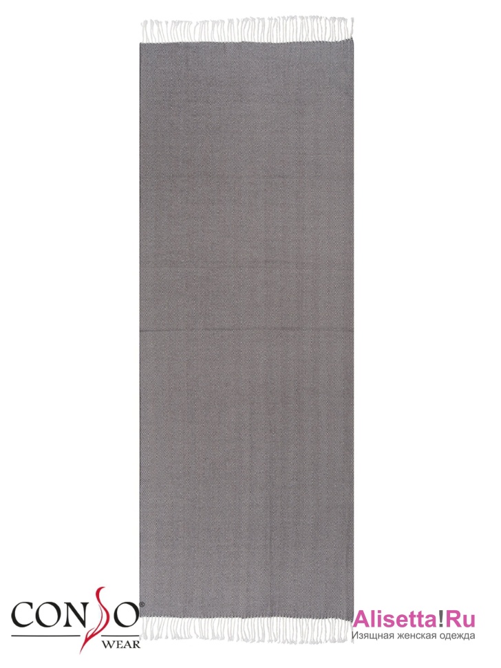 Шарф женский Conso KS180305 - grey – серый