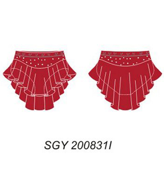 Юбка спортивная SGY 200831 (красный)