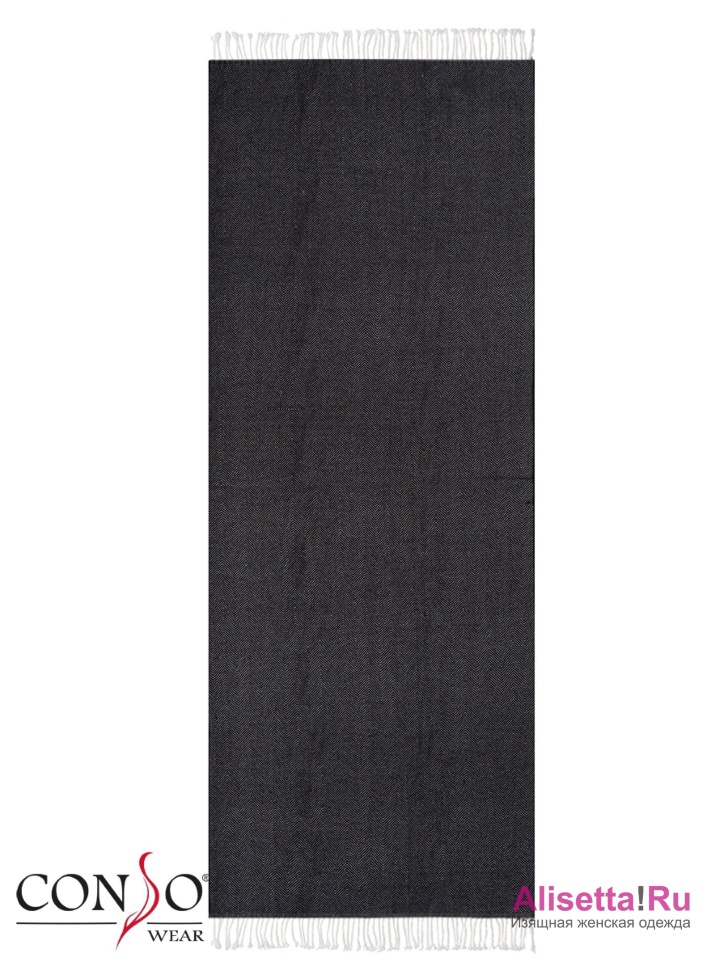 Шарф женский Conso KS180305 - nero – черный