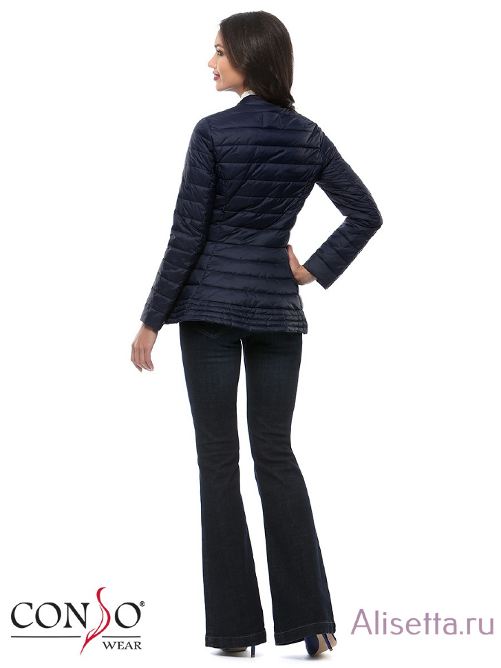 Куртка женская CONSO SS170107 - navy - тёмно-синий