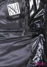 Короткий пуховик куртка мех енота NAUMI 748 Q Black - Черный 2020-2021