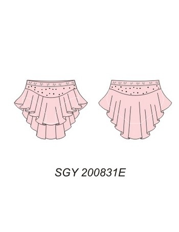 Юбка спортивная SGY 200831 (светло-розовый)
