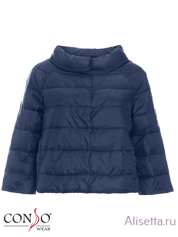 Куртка женская CONSO SS170108 - navy - тёмно-синий