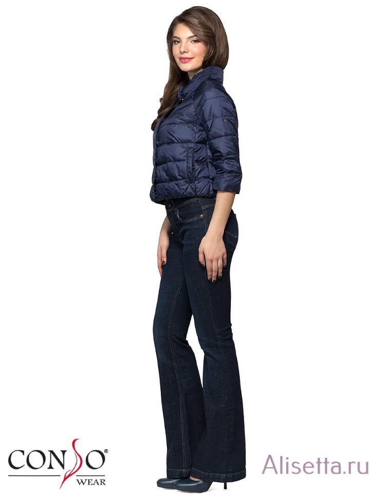 Куртка женская CONSO SS170108 - navy - тёмно-синий