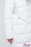 Пуховик брендовый женский ALBANA 112 WHITE - Белый