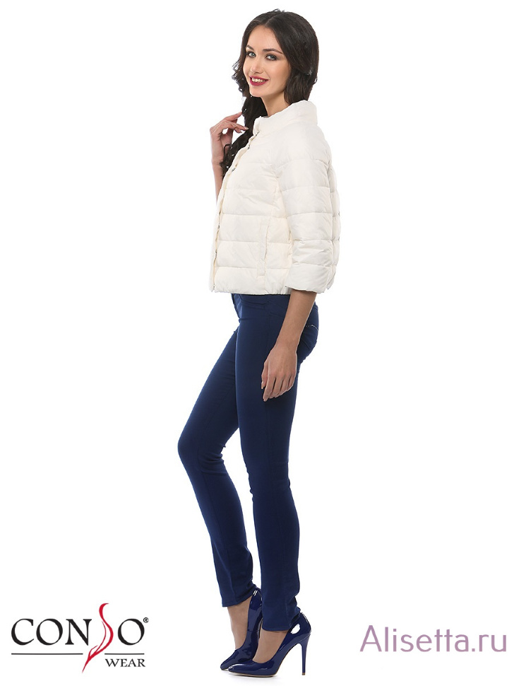 Куртка женская CONSO SS170108 - ivory - молочный