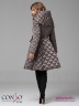 Эффектное пальто Conso WM 180511 - blush – какао приталенного силуэта с расклешенной юбкой длиной выше колена. Фото 5