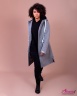 Шерстяное женское пальто Jane Sarta 115 - серый