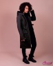 Итальянское пальто Jane Sarta черного цвета
