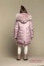 Элегантное и одновременно милое детское пальто PRINCESS NAUMI PN17 266 02 LILAC - лиловый подарит много тепла вашему малышу. Фото 3