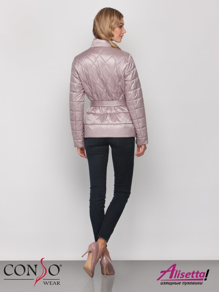 Куртка женская Conso SS 190118 carmandy – пепельно розовый