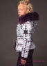 Куртка детская PRINCESS NAUMI 18 W 221 02 13 Chantal mix – Голубой для девочки полуприлегающего силуэта. Рукав втачной двухшовный. Вид сбоку 2