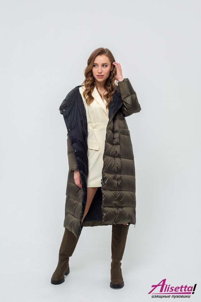 Пуховик ALBANA 126 KHAKI - Хаки