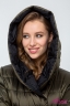 Женское зимнее пальто ALBANA 126 KHAKI - Хаки