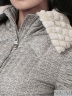 пуховик Naumi WF14011 в стиле new look,​ Элегантное пальто Naumi WF14011 в стиле new look приталенного силуэта прекрасно подчеркивает стройность фигуры, а расклешенный подол придает образу романтичность. 