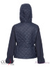 Очаровательная куртка для девочек классической длины CONSO SG170203 - navy - тёмно-синий​. Приталенный силуэт с длинным рукавом дополнен капюшоном с шнурком, регулируемым металлическими наконечниками. Модель застегивается на молнию с металлическим замком.