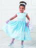 Нарядное платье Ремми от Perlitta PSA061501 - голубое