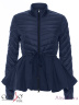 Комбинированная куртка CONSO SS170111 - navy - тёмно-синий с баской для переменчивой весенней погоды. Приталенный силуэт классической длины с воротником-стойкой. Модель застегивается на молнию с двойным фирменным замком. Фото 8